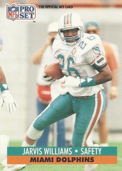 Jarvis Williams Miami Dolphins 1991 Pro set NFL #215
